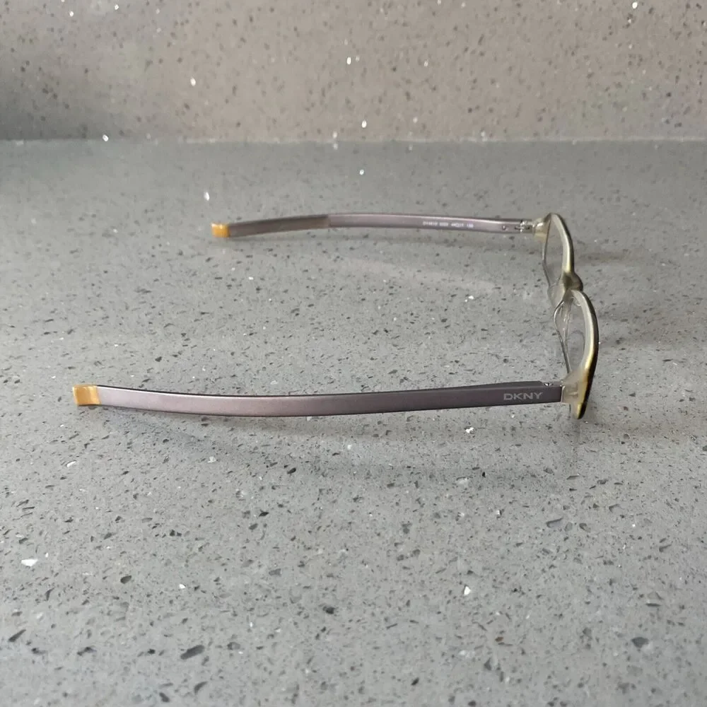 DKNY DY4510 3020 Tortoise Gray Rectangle Eyeglasses Frames ONLY 48-17 135